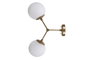 Opviq Damar - 6341 Lámpara de pared Amarillo y Blanco